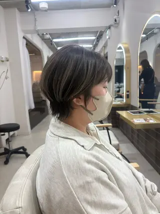 ショート ‎🤍MIU‎🤍 レイヤーカット‎🤍のヘアスタイル