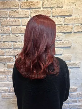 ロング カラー Babylone hair&makeのヘアスタイル