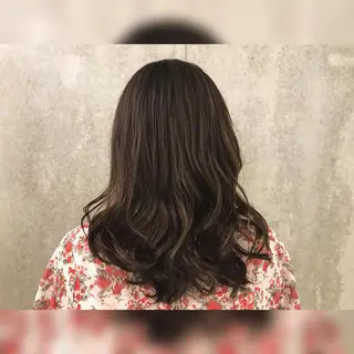 セミロング ショート/脱白髪染め ☆宇﨑悠実のヘアスタイル
