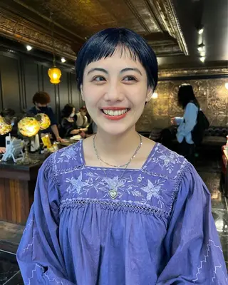ショート カラー 圧倒的デザイン力 店長🎨RENAのヘアスタイル