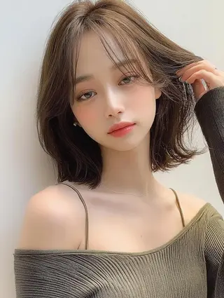 ミディアム FOCUS JAPAN2のヘアスタイル