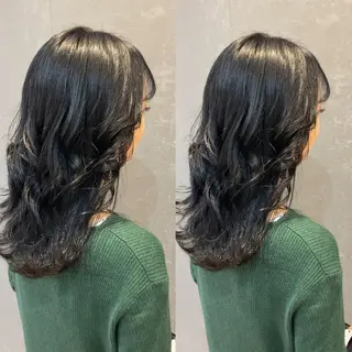 ミディアム み うのヘアスタイル