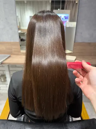 ロング 高澤 陸のヘアスタイル