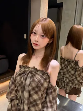セミロング 🫧髪質改善 講師🫧🍎幹細胞のヘアスタイル