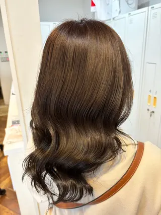 セミロング カラー カノエ小郡/髪質改善 /小野　静水のヘアスタイル
