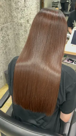 ロング 中村 眞歩のヘアスタイル