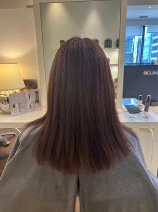 カラー りりか 【新宿/髪質改善】のヘアスタイル