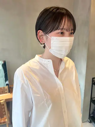 ショート 三浦 れいやのヘアスタイル