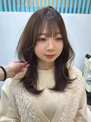 ミディアム カラー 透明感カラー🫧ヘア セット🫧松本菜月の眉毛・アイブロウイメージ