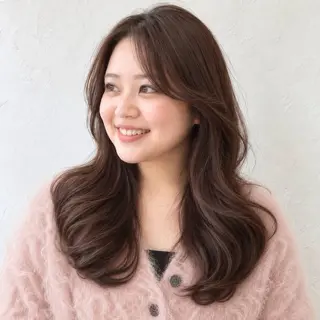 ロング カラー 銀座/モテ🤍垢抜け レイヤー/あさみのヘアスタイル