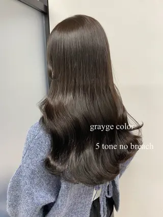 セミロング カラー 当日予約⭕️ JUNYAのヘアスタイル