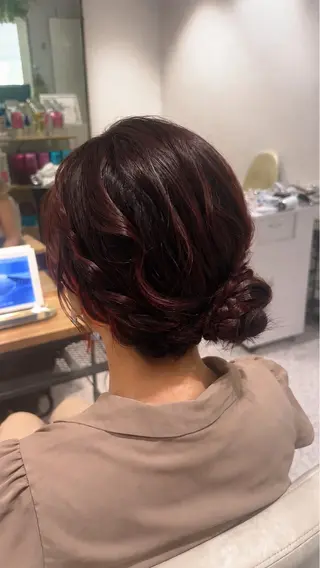 ロング ヘアアレンジ Wカラー/ワンカラー ジュリ❤️‍🔥のヘアスタイル
