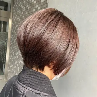 ショート カラー 💜推しインナー カラー/菊池柊真💜のヘアスタイル