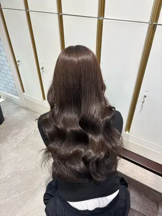 ロング 艶髪/透明感カラー 🫧韓国ヘアのヘアスタイル