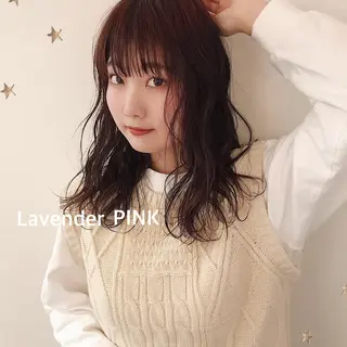 セミロング カラー 市川 千夏のヘアスタイル