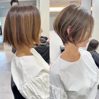 ショート カラー 【8月まで‼️】 ショート MARIAのヘアスタイル