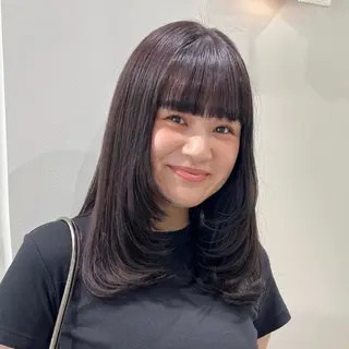 ミディアム カラー 🌸🌸 sakura🌸🌸のヘアスタイル