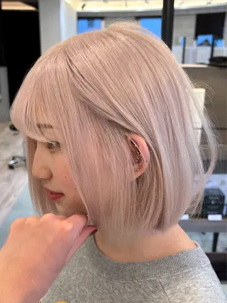 ショート ケアブリーチ🌟 ♢WATARU♢のヘアスタイル