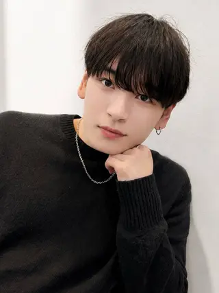 ミディアム カラー パーマ ヘアアレンジ メンズ メンズZina代表 田端 麗治のヘアスタイル