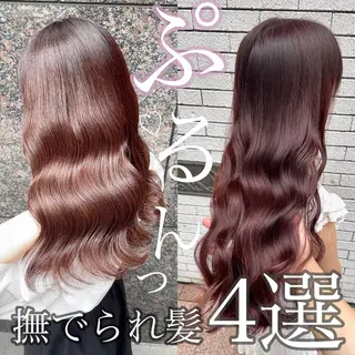 セミロング カラー 縮毛矯正/ 髪質改善/浅見拓哉のヘアスタイル