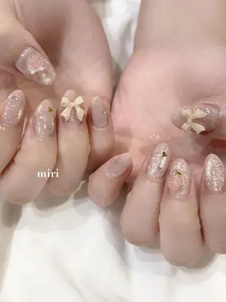 ネイル きれいめネイル⌇新宿 代々木⌇スパのネイルデザイン