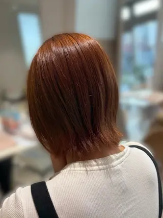 ミディアム カラー 暖色/髪質改善 🌷荘司まゆり🌷のヘアスタイル