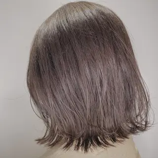ミディアム カラー 暖色カラー🍊 せきゆうかのヘアスタイル