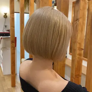 ショート カラー 馬場 涼平のヘアスタイル