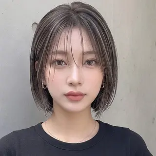 ショート 庭木華瑠🐾ボブ🧡 透明感カラー✨のヘアスタイル