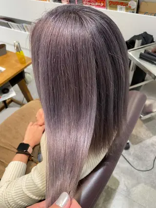 ロング カラー HAREru. モデル募集【戸塚】のヘアスタイル