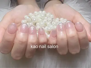 ネイル kao nail マグネット/長さだしのネイルデザイン