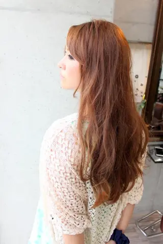 ロング パーマ 村上 貴徳のヘアスタイル