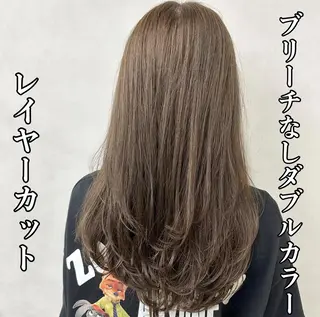 ロング カラー 💎ハイライトカラー /髪質改善カラー💎のヘアスタイル