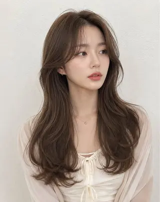 ロング モテ🤍トレンドヘア /新宿/ワカナのヘアスタイル