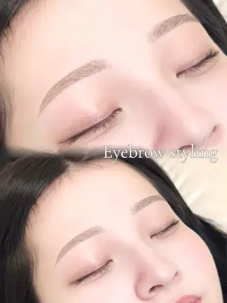 アイブロウ Unefleur LARME soraのマツエク・マツパデザイン