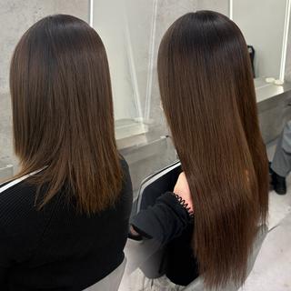 ロング カラー/エクステ 🤍ルナのヘアスタイル