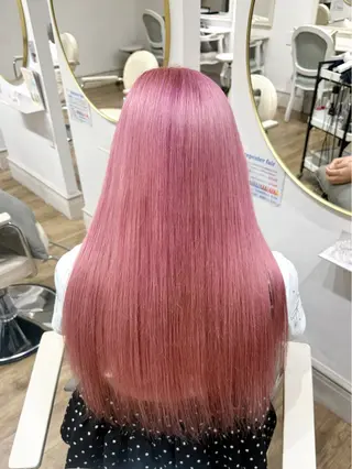 ロング カラー Ria🌙*゚ 艶カラーのヘアスタイル