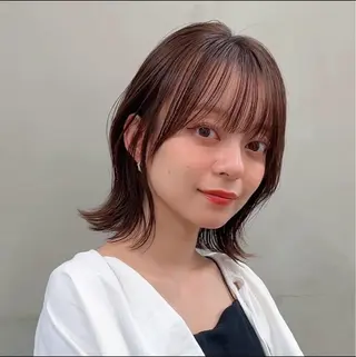ショート カラー 顔周り✂️透明感 レイヤー/みっきーのヘアスタイル