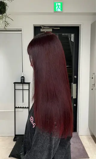 ロング カラー lomalia ayuのヘアスタイル