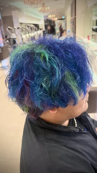 ショート カラー メンズ 🌼デザインカラー 🌼kumicoのヘアスタイル