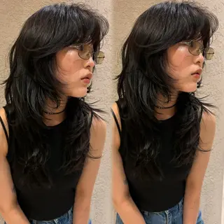 ロング カラー レイヤー/髪質改善 Lond ambreのヘアスタイル