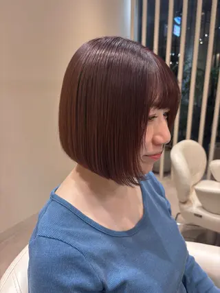 ショート カラー トバ ショウゴのヘアスタイル