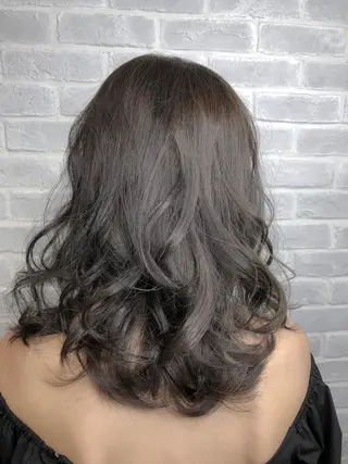 ミディアム カラー 【透明感、艶髪】西村 有司のヘアスタイル