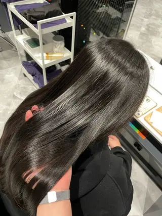 カラー パツボブ/暖色 西梅田/かえで🎀のヘアスタイル