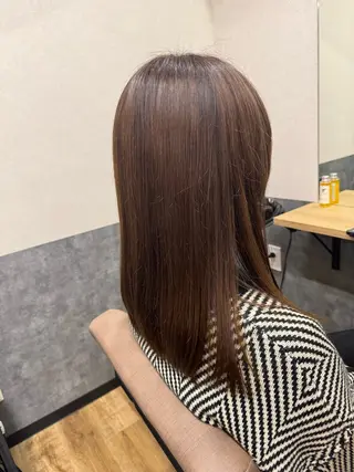 セミロング カラー reeed konnoのヘアスタイル