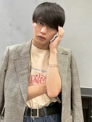 ショート mens.salon hackのヘアスタイル
