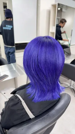 ミディアム カラー ✨錦糸町ブリーチ/ ホワイトカラー皇気✨のヘアスタイル