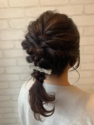 ヘアアレンジ 秋葉 万柚子のヘアスタイル