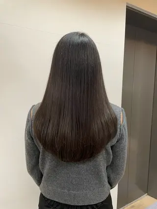 セミロング カラー 渡辺 涼雅のヘアスタイル