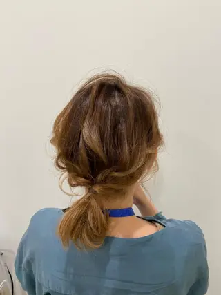 ヘアアレンジ ⚜️メンズカット ブリーチ⚜️JINのヘアスタイル
